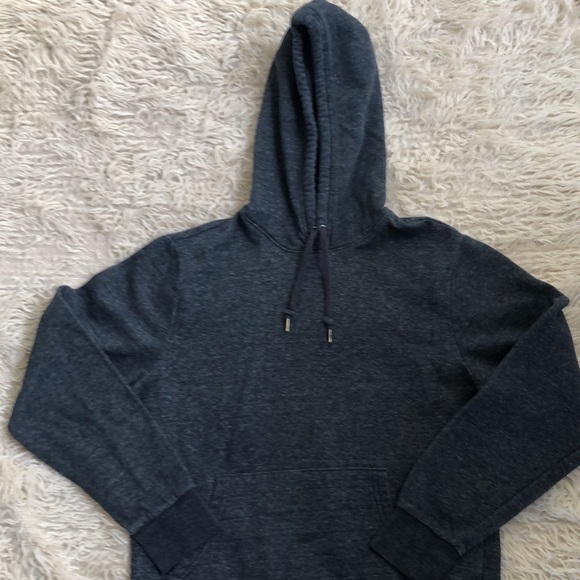 Old Navy | Charcoal Heather Gender Neutral  Classic Pullover Hoodie - Picture 3 of 9